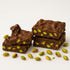 (8oz, Pistachio Chocolate Bark in Milk & Dark Chocolate Flavors Milk Chocolate)
