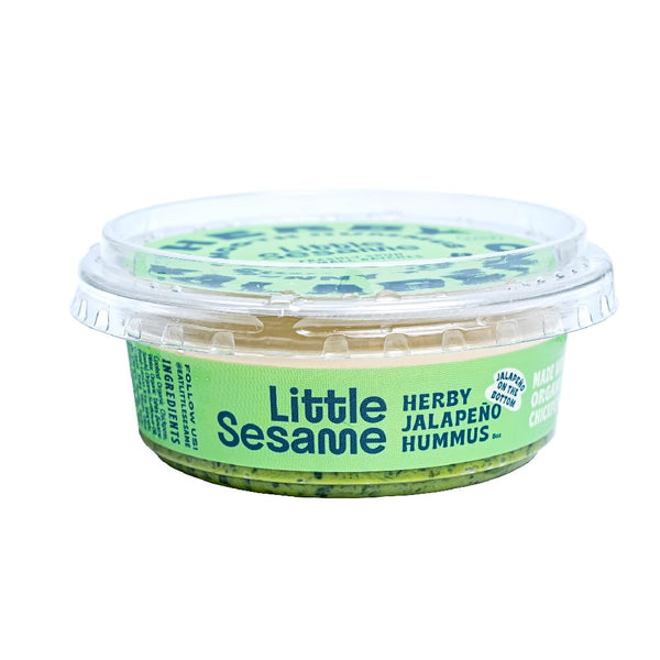 Little Sesame Herby Jalapeno Hummus, 8 OZ