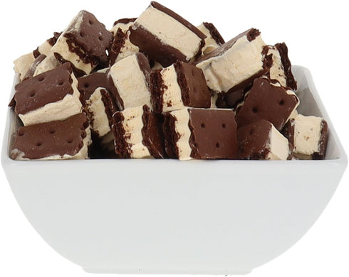 3.5oz) Arctic Farms Freeze Dried Ice Cream Sandwich Bites Bagged and Boxed - Does Not Melt (Vanilla