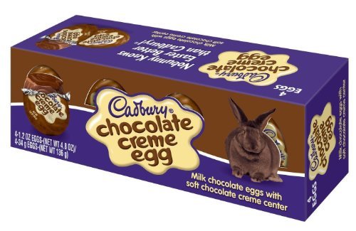 Cadbury Easter Milk Chocolate Creme Egg, 4-count by