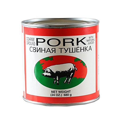 Gourmet Market Pork Coarse Ground (Tushonka) 680g (Pack of 2)