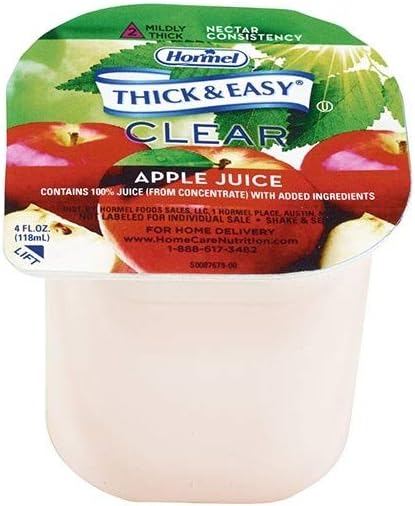 Thick & Easy Ready-to-Drink Thickened Beverage for Dysphagia Diets and Swallowing Support, Mildly Thick IDDSI
