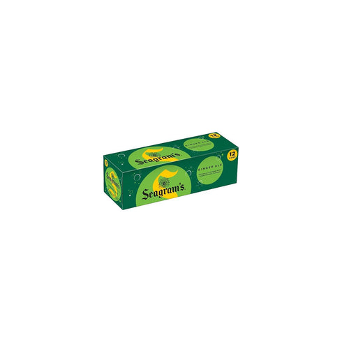 Seagram's Ginger Ale, 12 oz., 24/Carton