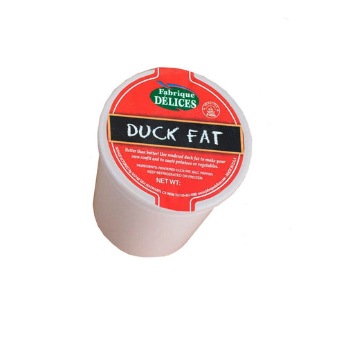 Fabrique Delices Rendered Duck Fat - Pork Free - 2Lbs Tub