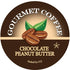 Gourmet Coffee Chocolate Peanut Butter Flavored Coffee Pods - 35 Count Single Serve Cups