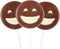 No Whey! Foods Smiley Face Chocolate Lollipop Collection (3 Lollipops) | Allergy