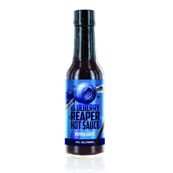 Pepper Joes Blueberry Reaper Hot Sauce Premium Carolina Reaper Sauce Made with