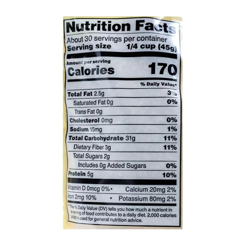 Generic 3 lbs 100% (1 pack) Organic Quinoa, | Organic Whole Grain White Quinoa, Kosher, GMO Free.