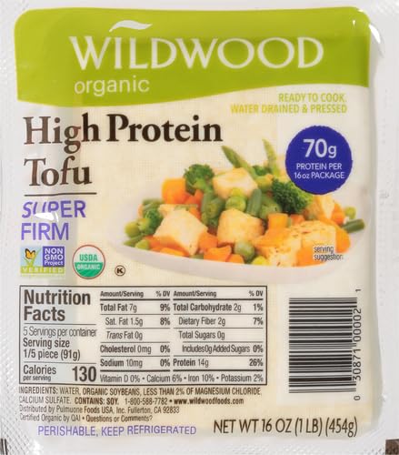 16 OZ WILDWOOD Organic Super Firm Tofu