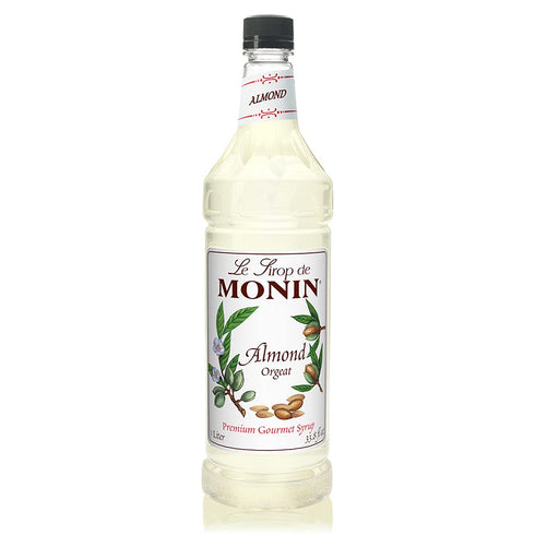 Monin - Almond Syrup, Sweet and Rich Nutty Aroma, Natural Flavors, Great
