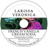 Larissa Veronica French Vanilla Cream Soda Guatemalan Coffee (Single Serve K-Cup Pods) (Gourmet, Naturally