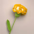 Hcclijo Hand-Knitted Carnation Bouquet for Mother's Day