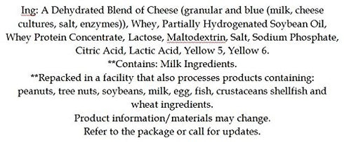 2 Lb Gourmet Cheddar Cheese Powder - Size Tub