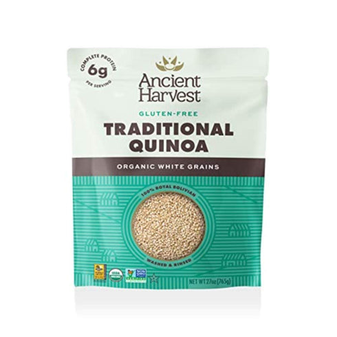 Ancient Harvest Organic Quinoa, Traditional, 27 oz. Bag, Essential Gluten-Free Whole Grain
