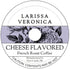 Larissa Veronica Cheese Flavored French Roast Coffee (Single Serve K-Cup Pods) (Gourmet, Naturally Flavored,