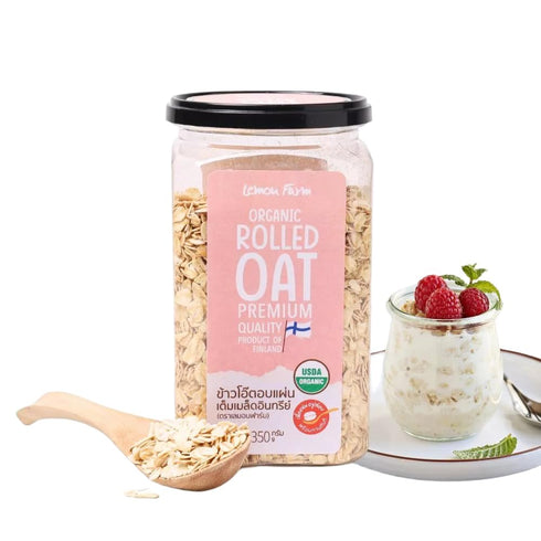 Generic Organic Rolled Oats - Pure Whole Grain for Healthy Breakfasts & Baking