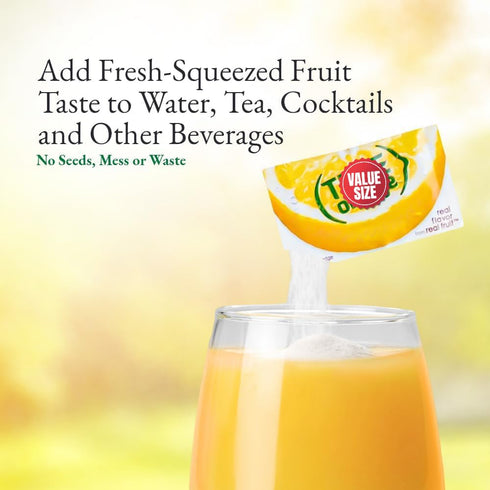 Doomi Pack 100 Count, Pack, Packet 16.9 oz. Truae Lemon, Truae Lime, Truae Orange, Truae Grapefruit, Varrirty On-The-Go