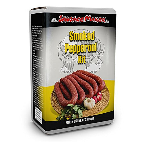 The Sausage Maker - Smoked Pepperoni Making Kit with Home Pak Natural