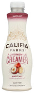 Califia Farms Hazelnut Almondmilk Creamer, 25.4 Fluid Ounce -- 6 per case.