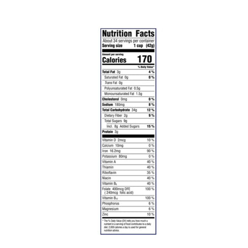 Generic 100 Oz Pack 2 Honey Bunchhes of Oats with Almonds Breakfast Cereal