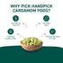 HANDPICK Green Cardamom Pods (57g / 2oz) | Large Size Green Elaichi, Pure Non-GMO Gluten Free from India
