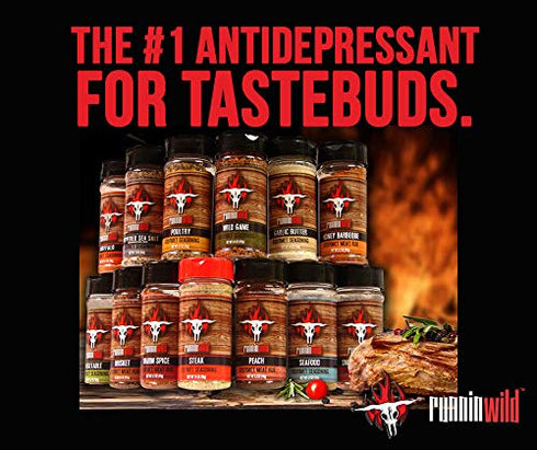 Gourmet Apple Rub | Premium Apple Spice Seasoning for Chicken, Turkey, Pork, Beef | Runnin’ Wild Foods, 5.3 oz