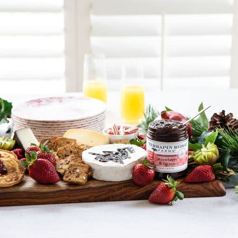 10.8 oz Terrapin Ridge Farms Raspberry Amaretto Jam Raspberry Jam with Almond & Vanilla Flavor Jar