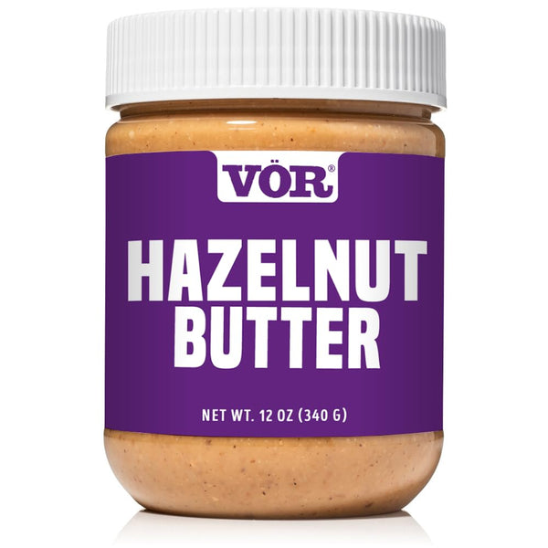 Voer Hazelnut Butter (12oz) | Single Ingredient | Vegan, Paleo and Keto-Friendly, Gluten-Free