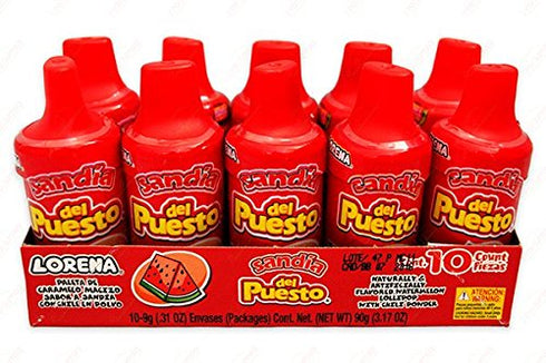 Lorena Sandia Del Puesto Watermelon Candy, 10 Count