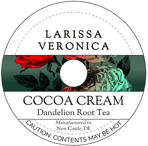 Larissa Veronica Cocoa Cream Dandelion Root Tea (Single Serve K-Cup Pods) (12 pods, ZIN: