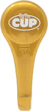 By The Cup Gold Coffee Syrup Pump for 750 ml Bottles, Pack of 2, Fits Upouria, Torani, DaVinci, and Monin (1L Plastic