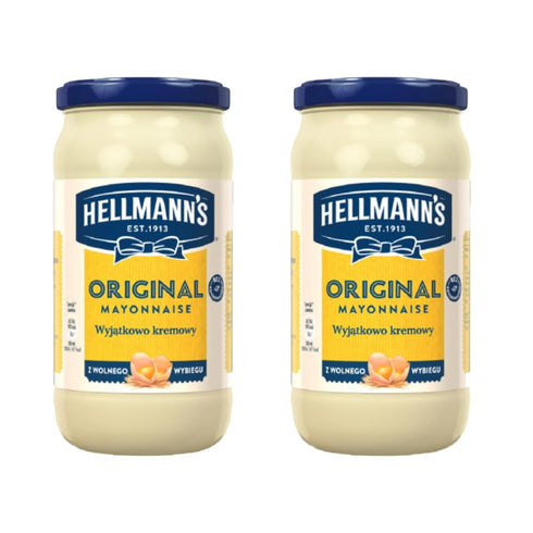Hellmanns Mayonnaise (17.63 Ounce (Pack of 2), Original)