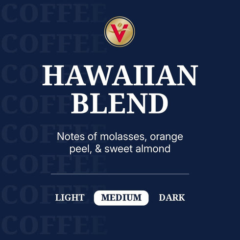 80 Victor Allens Coffee Pods Hawaiian Blend, Medium Roast, Coffee Pods, Compatible with All Single Serve Coffee Makers