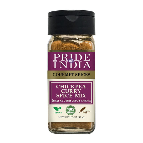 Pride of India - PACK of 6 - Chickpea Curry Masala Seasoning