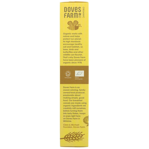 300g Doves Farm Organic Wholegrain Cocoa Rice Pops | | Gluten-Free and Vegan Cereal with Real Cocoa | Perfect for a