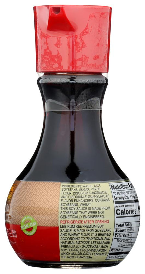 (5.1 oz 6 Pack), Lee Kum Kee Premium Light Soy Sauce - Umami, All-Purpose Seasoning, Perfect for Stir-Frying, Stews