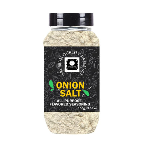 EDZZEL Premium Quality Indian Organic Onion Salt Plant Based, Vegan, Gluten Free-100 GRAM