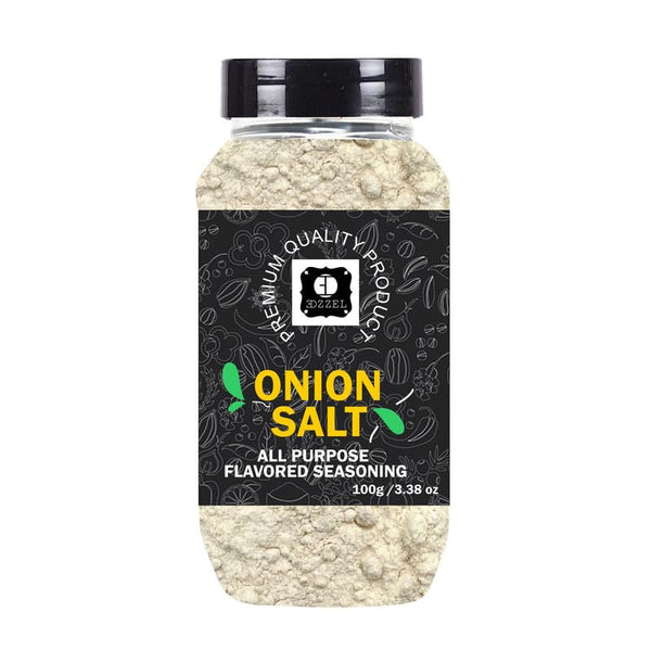 EDZZEL Premium Quality Indian Organic Onion Salt Plant Based, Vegan, Gluten Free-100 GRAM