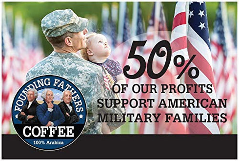 2.0 80 Count Founding Fathers Coffee Single Serve Pods for Keurig K-Cup Brewers, Morning Blend