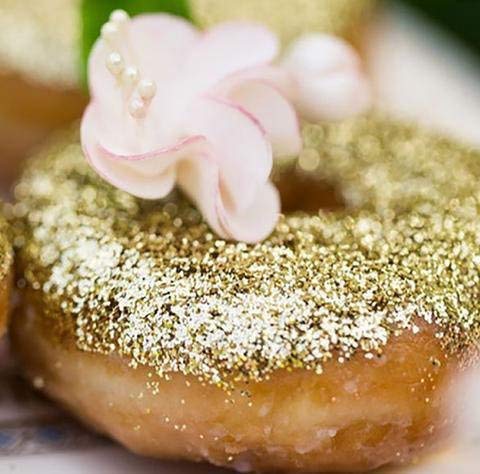 24K GOLD Luxury Cake Disco Diamond Dust - 6 grams for Cakes, Cupcakes, Cookies, Wedding Party Baking