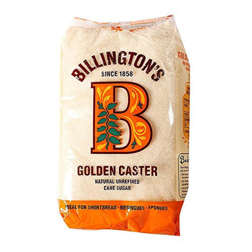 Billington's Billingtons Organic Golden Caster Sugar 500g-2 Pack