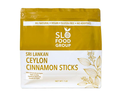Slofoodgroup -Ceylon Cinnamon Sticks - 1 Lb - Pure Ceylon Cinnamon Quills