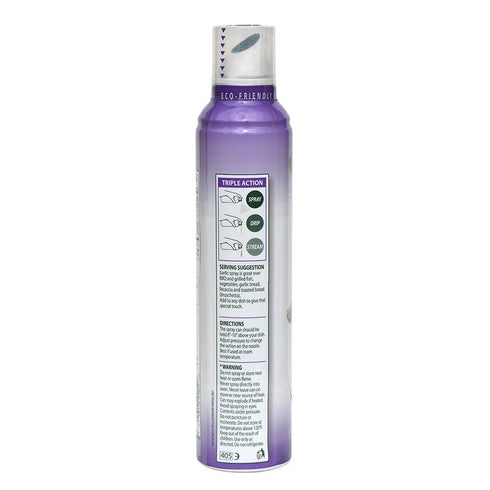 8 oz. Mantova Extra Virgin Olive Oil Spray Garlic Flavored Spray Bottle - Manage Oil Amount - Great For Salads
