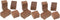 Hemobllo Wooden Chip Red Wine Brewing Chip for Enhanced Flavor Rustic Design