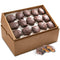Dark Chocolate Pecan Patties 80 Pieces, 5 lb Box Dark Chocolate Covered
