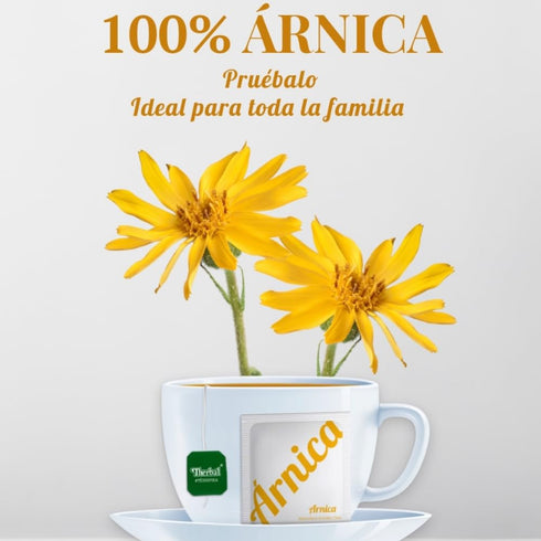 25 100% Therbal rnica Herbal Tea Tea Bags Natural Infusion Caffeine-Free Heterotheca Inuloides Aromatic Herbal Blend