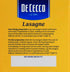 16 Oz (Pack 2) De Cecco Lasagne Pasta