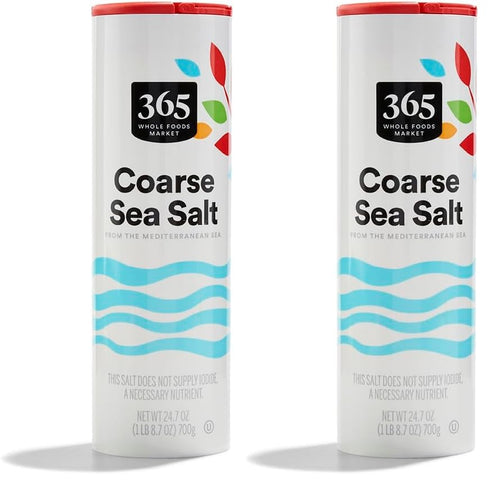 365 by Whole Foods Market, Sea Salt Coarse, 24.7 Ounce (Pack of