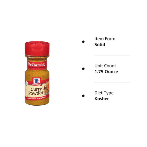 McCormick Curry Powder, 1.75 Oz