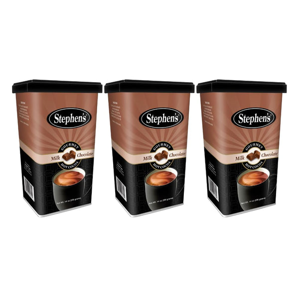STEPHEN'S Gourmet Hot Cocoa, Milk Chocolate, 14 OZ (Pack of 3)